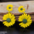 CEDH083 LSH Flower Drop Earrings pair