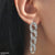 CEDH133 QWN Chain Drop Earrings Pair