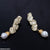 CEDH214 NMG Sterling Beads Drop Earrings Pair