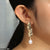 CEDH214 NMG Sterling Beads Drop Earrings Pair