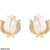 CETH117 SYB White Rose Tops Pair