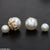 CETH366 ZLX Round Pearl Attached Tops Pair