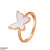 CRGH290 QWN Butterfly Ring Size 6