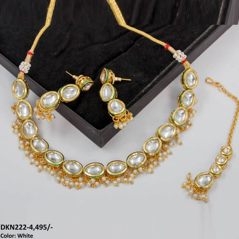 DKN222 Kundan Necklace Set