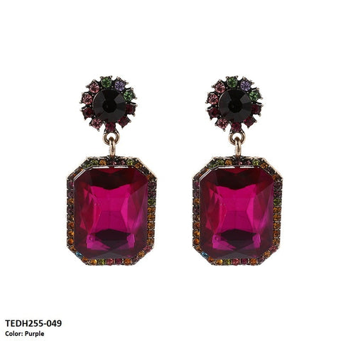 TEDH255 KSU Imported Drop Earrings