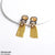 TEDH264 KSU Imp Earrings Pair