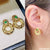 TEDH306 GWH Zircon Chand Bali Earrings