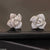 TETH039 DNG Rose Flower Earring Tops
