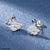 TETH316 BLX Duck Silver Sterling Tops Pair