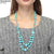 TNCH159 MHJ Layer Box Faroza Beads Necklace